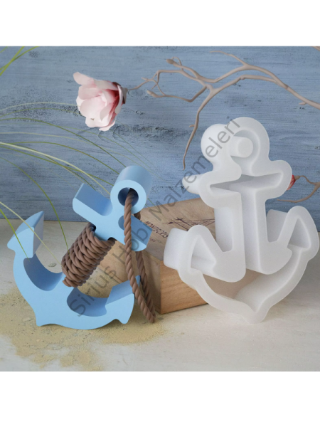 Epoksi Reçine Alçı Çapa Dümen Silikon Kalıbı