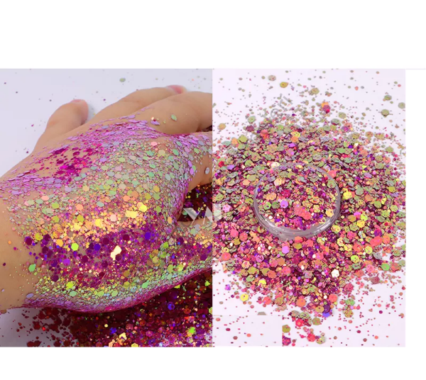 Epoksi Chunky Glitters Chameleon Angel Wishes 4 gram