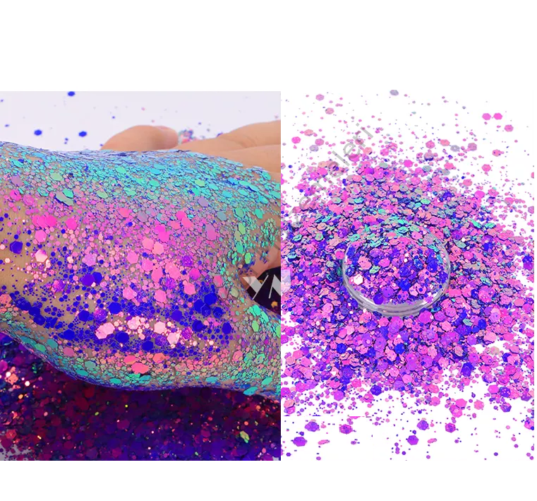 Epoksi Chunky Glitters Chameleon Fantasy 4 Gram