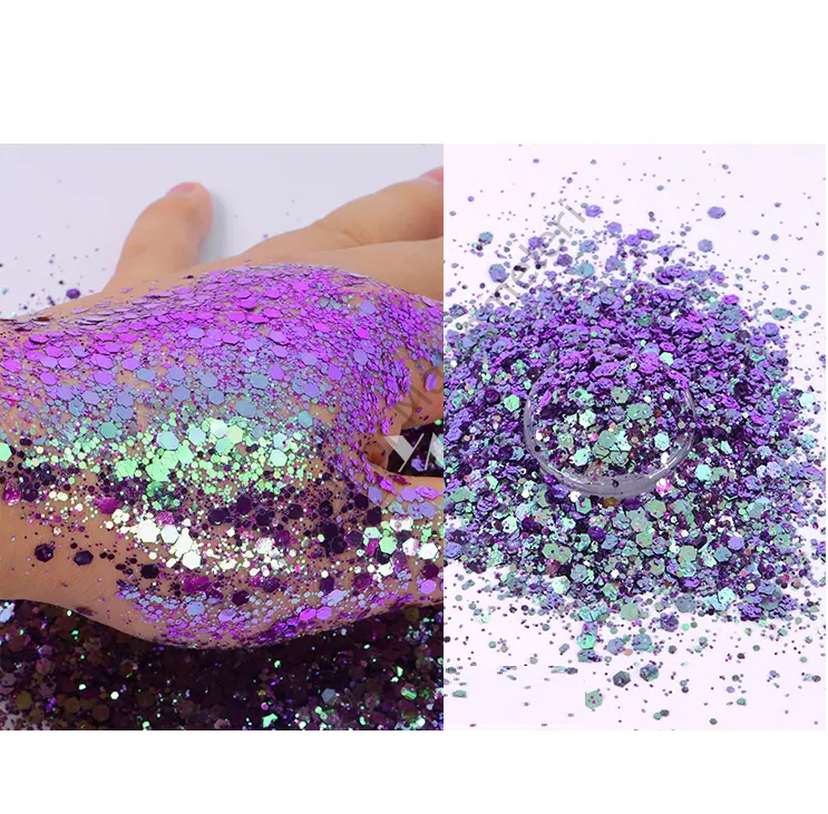 Epoksi Chunky Glitters Chameleon Ultima 4 Gram