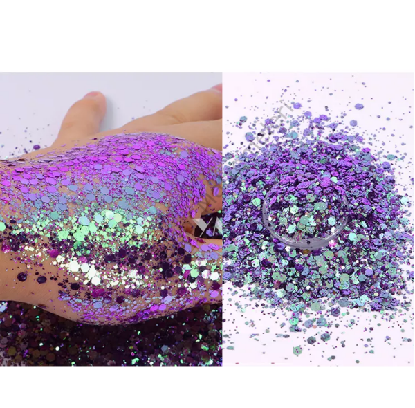 Epoksi Chunky Glitters Chameleon Ultima 4 Gram