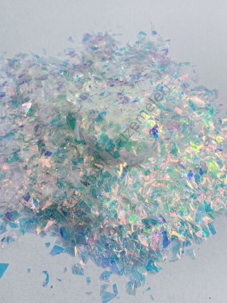 Epoksi Holographic Flakes 2,5gr Blue-Pink