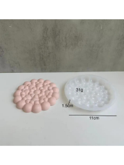 Epoksi Bubble Mum Beton Alçı Kalıbı Yuvarlak