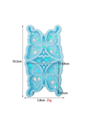 Epoksi Hologramlı Kelebek Kalıbı