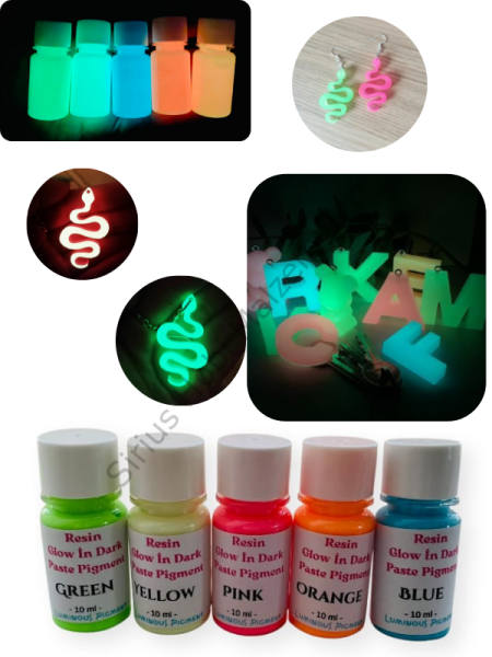 Epoksi Karanlıkta Parlayan Pigment Boya 10 ml