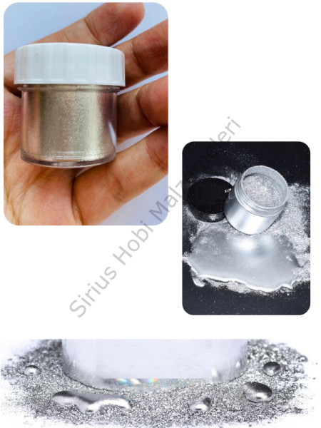 Epoksi Metalik Toz Boya (Metallic Powder Pigment) 10gr