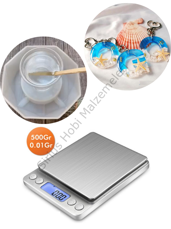 Hassas Terazi 0.01-500 gr İnce Hassasiyetli