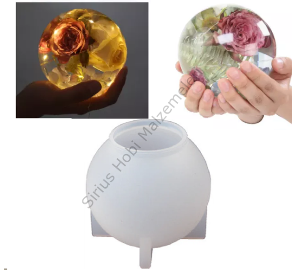 Epoksi Reçine Destekli Küre Silikon Kalıbı