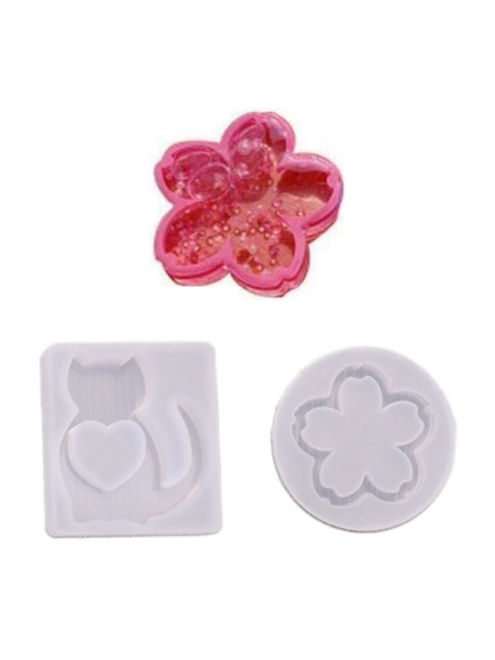 Epoksi Kedi Lotus Shakers Çalkalayıcı Kalıpları