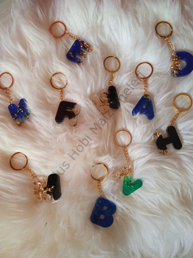 Epoksi Cartoon 2.5 cm Harf Silikon Kalıbı