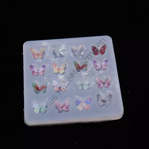 Epoksi Minik Kelebek Kalıbı