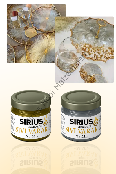 Epoksi Sıvı Kenar Varak Boyası 25 ml