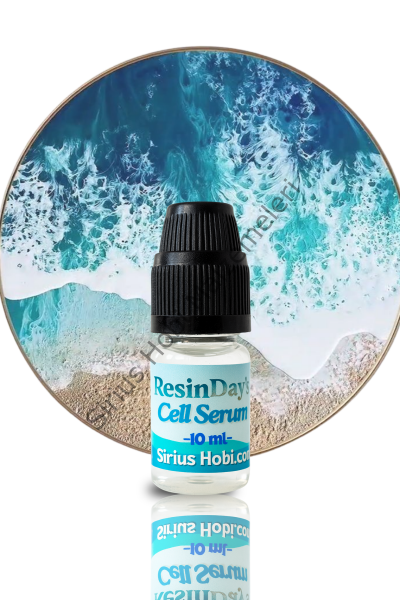 Resin Day’s Cell Serum 10ml – Epoksi Reçine İçin Dalga Hücre Efekti (Silikon Bazlı)