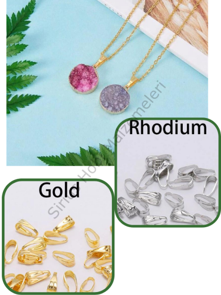 Kolye Ucu Aparatı Mengeç Kolye Tepesi 0,7mm 10 adet