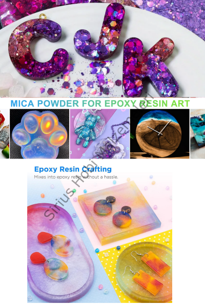 Epoksi Reçine Başlangıç Seti – 32 Parça Renkli Pigment + Mica Toz + Parıltılı Sim Seti | UV ve Epoksi Uyumlu