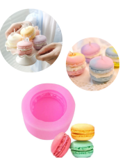 3d Macaron Mum Kalıbı