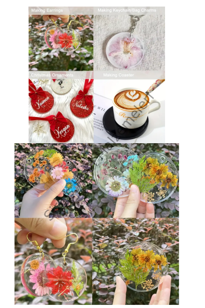 Epoksi Reçine Çoklu Magnet Anahtarlık Silikon Kalıpları