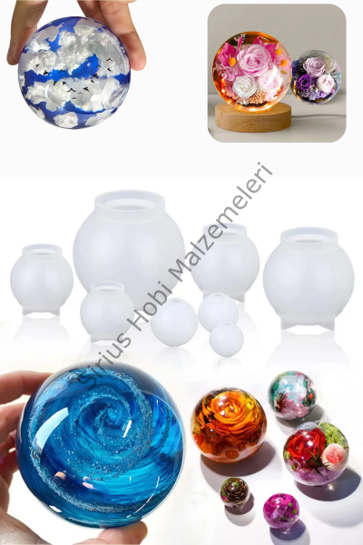 Epoksi Reçine Küre Silikon Kalıpları