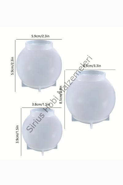 Epoksi Reçine Küre Silikon Kalıpları