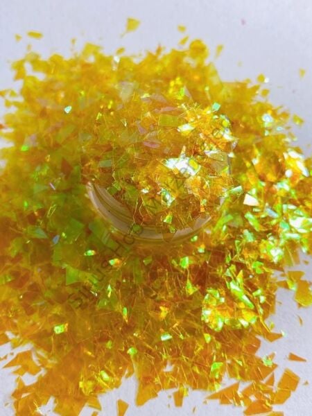 Resin Glitter Flakes Yellow 2,5gr