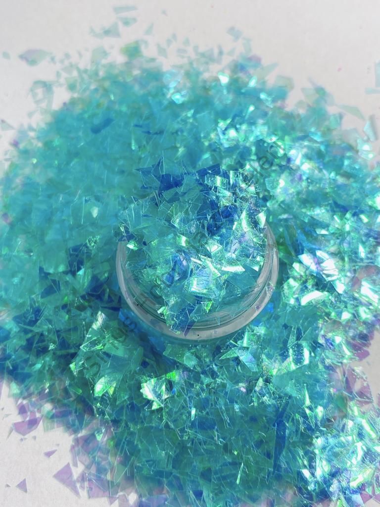 Resin Glitter Flakes Saphirre Blue 2,5gr