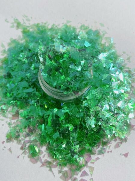 Resin Glitter Flakes Green 2,5gr