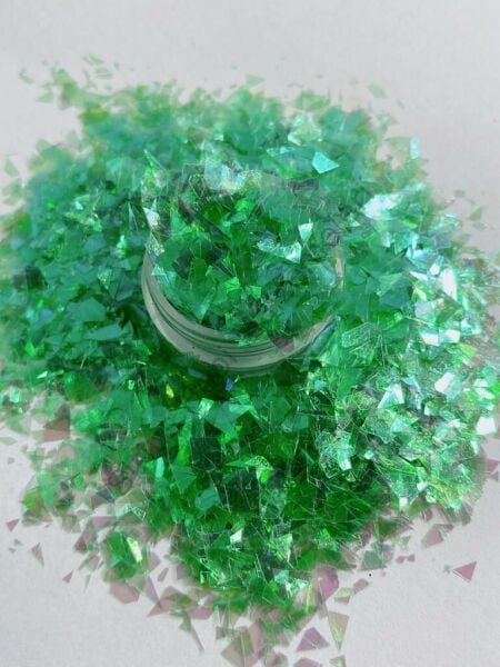 Resin Glitter Flakes Green 2,5gr