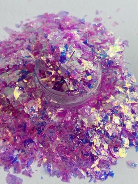 Resin Glitter Flakes Lila 2,5gr