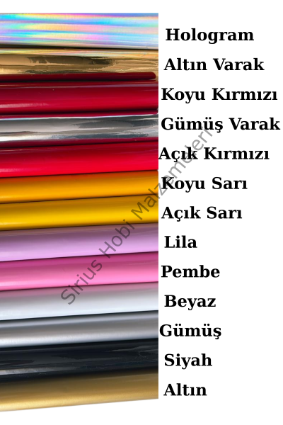 Epoksi Kişiye Özel Kişiselleştirilmiş A4 Boyutunda Folyo Sticker Harf vs Tasarımları