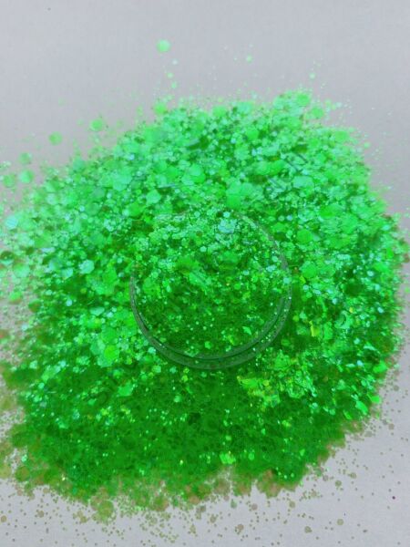 Resin Chunky Glitters  Forrest Green 4 gr