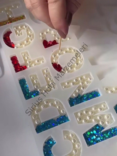 Epoksi Karışık Boyutta Deliksiz Krem İnciler 50 gr