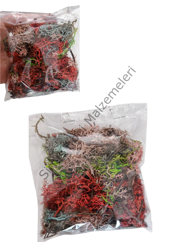 Doğal Yosun Artıkları 10-12 gr– Epoksi, Maket ve Dekoratif Çalışmalar İçin