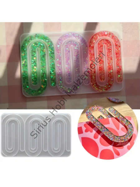 Epoksi Reçine  Ataç Kitap Ayracı Kalıbı