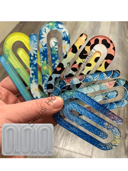 Epoksi Reçine  Ataç Kitap Ayracı Kalıbı