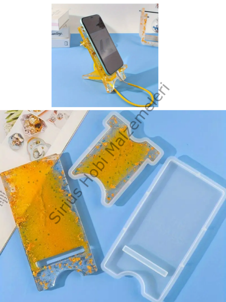Epoksi Reçine Telefon Tutucu Silikon Kalıbı