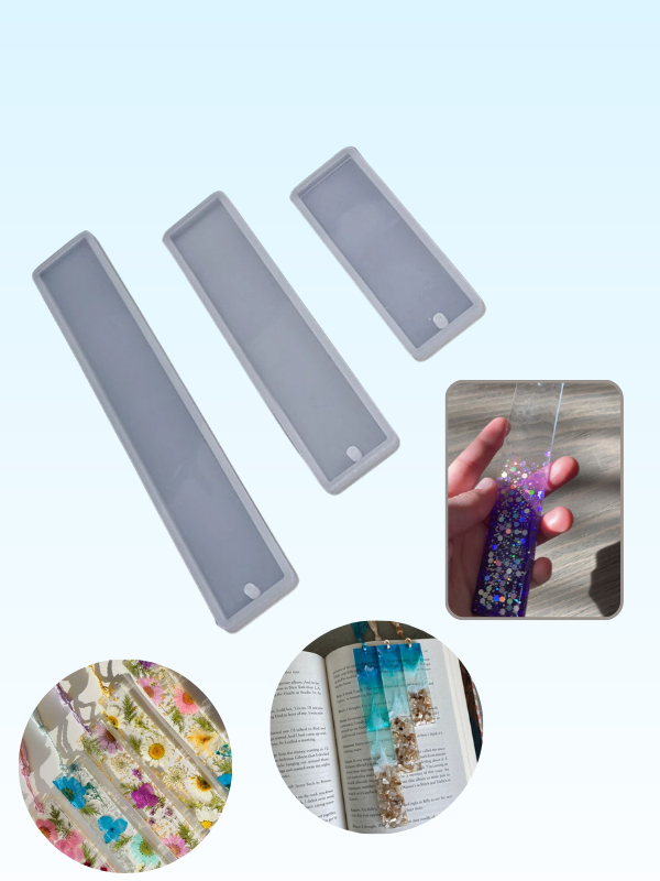 Epoksi Reçine Kitap Ayracı Kalıpları 1 Adet 15 cm