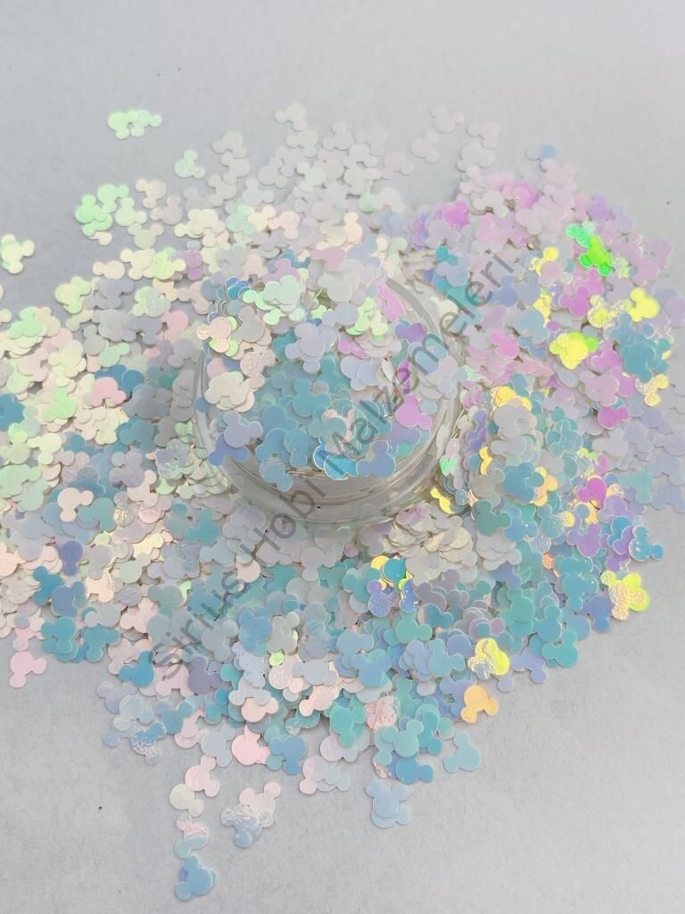 Holographic Mickey White  4gr