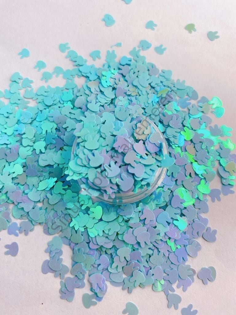 Holographic Rabbit (Tavşan) Cyan 4gr