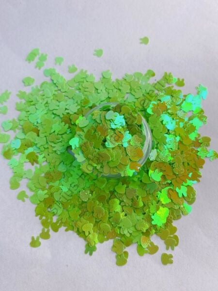 Holographic Rabbit (Tavşan) Green 4gr
