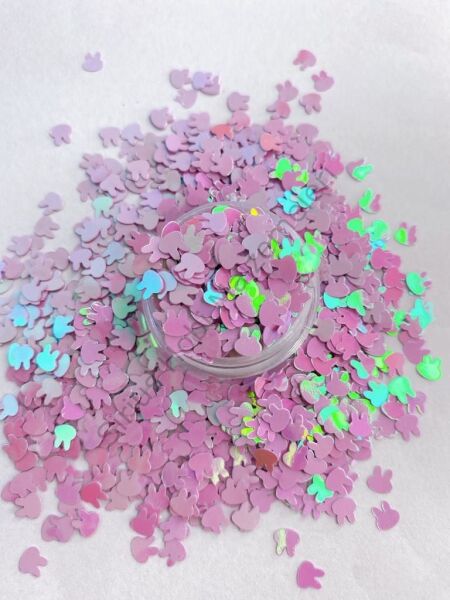 Holographic Rabbit (Tavşan) Lila 4gr