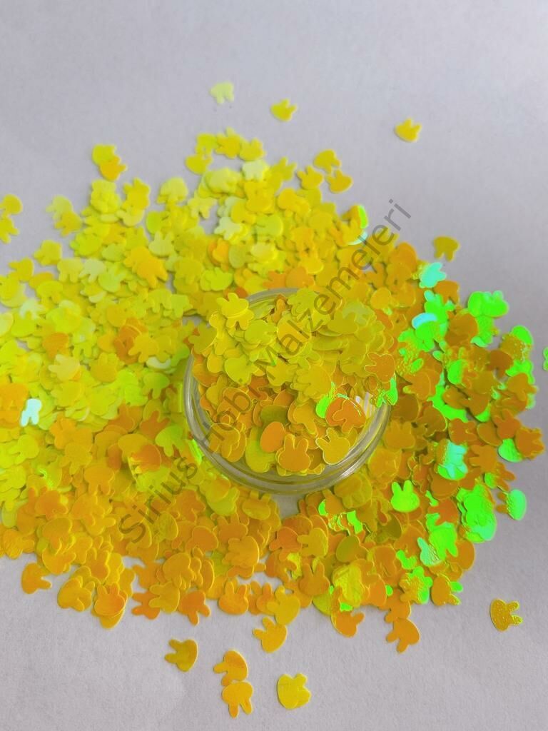 Holographic Rabbit (Tavşan) Yellow 4gr