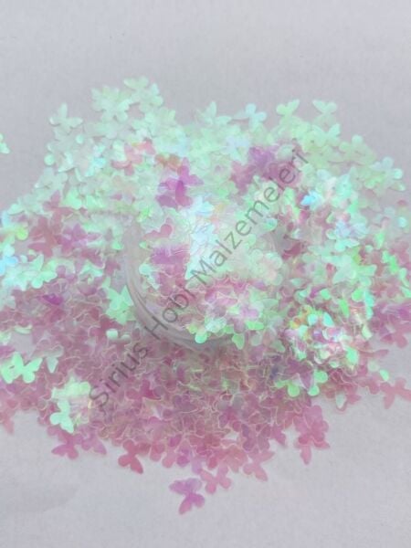 Holographic Butterfly White (Kelebek) 2gr