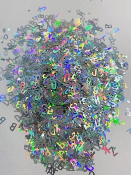 Holographic Letters (Hologram Harfler ) Silver 2,5gr