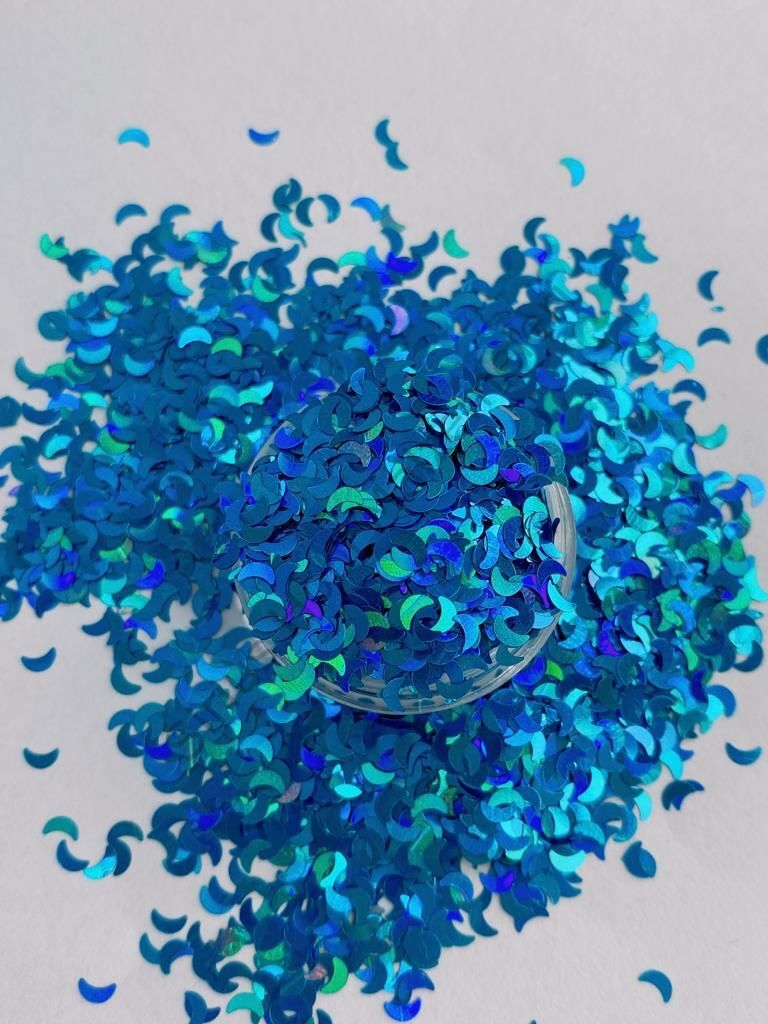 Holographic Moon (Ay)  Turkuaz 3-3,5gr