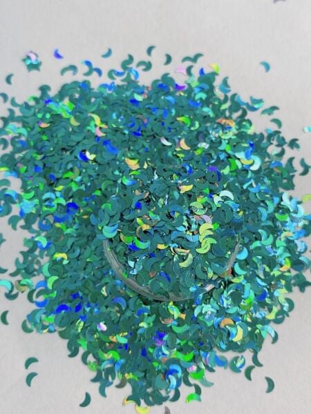 Holographic Moon (Ay)  Green  3-3,5gr