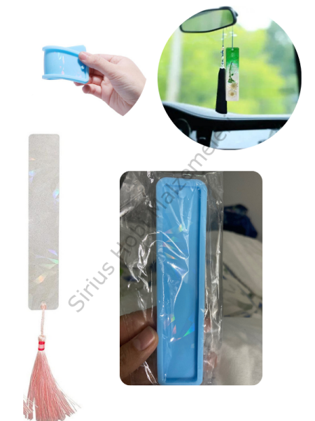 Epoksi Hologramlı Kitap Ayracı Kalıbı 15 cm